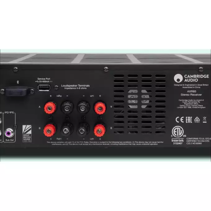 Cambridge Audio AXR85 Amplituner Stereofoniczny 