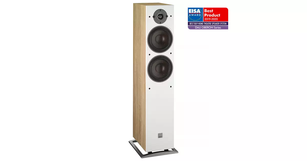 dali oberon 7 1本 DALI OBERON 7 Black Ash / Czarny - Kolumny podłogowe