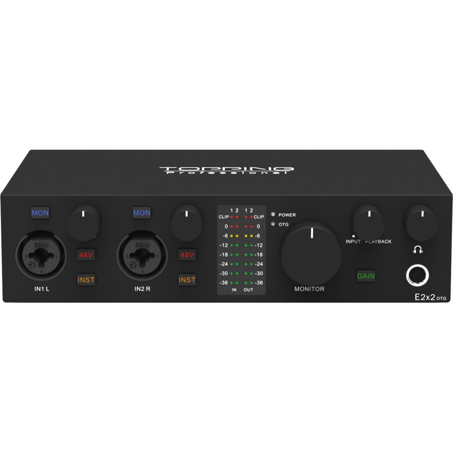 Topping E2x2 OTG Audio Interface | Pro USB DAC