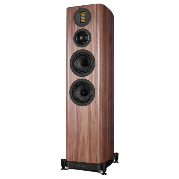 Panel tylny kolumn Wharfedale EVO 5.4 - podwójne terminale głośnikowe bi-wire
